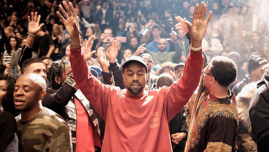 Kanye+West+performs+during+Kanye+West+Yeezy+Season+3+on+February+11%2C+2016+in+New+York+City.+