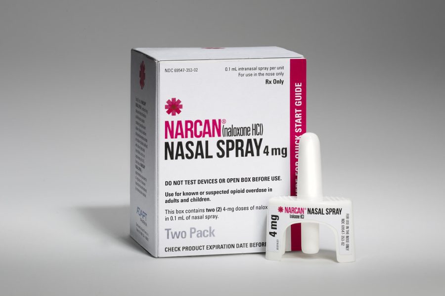 Narcan nasal spray, now being given to LA public schools to prevent overdoses. Photo from: DEA Archives